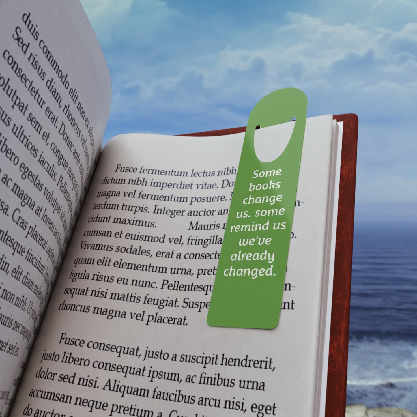 Marked by Change - Bookmark