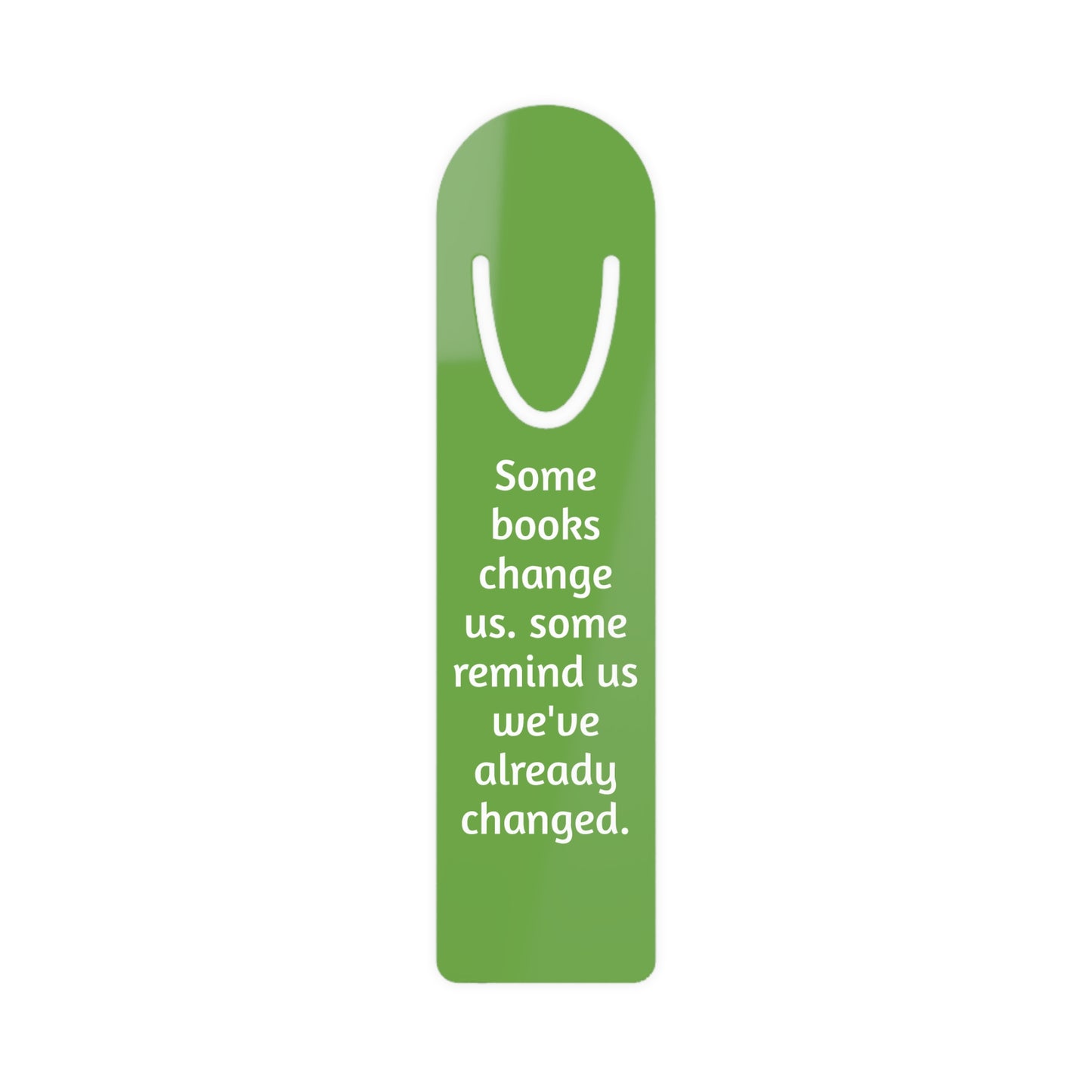 Marked by Change - Bookmark